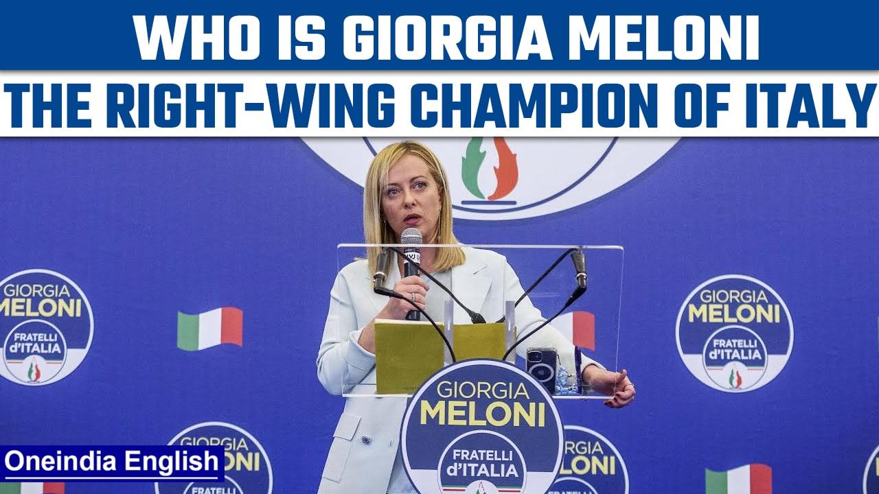 Giorgia Meloni, the first female PM of Italy | Rise of right-wing in Italy | Oneindia News *News