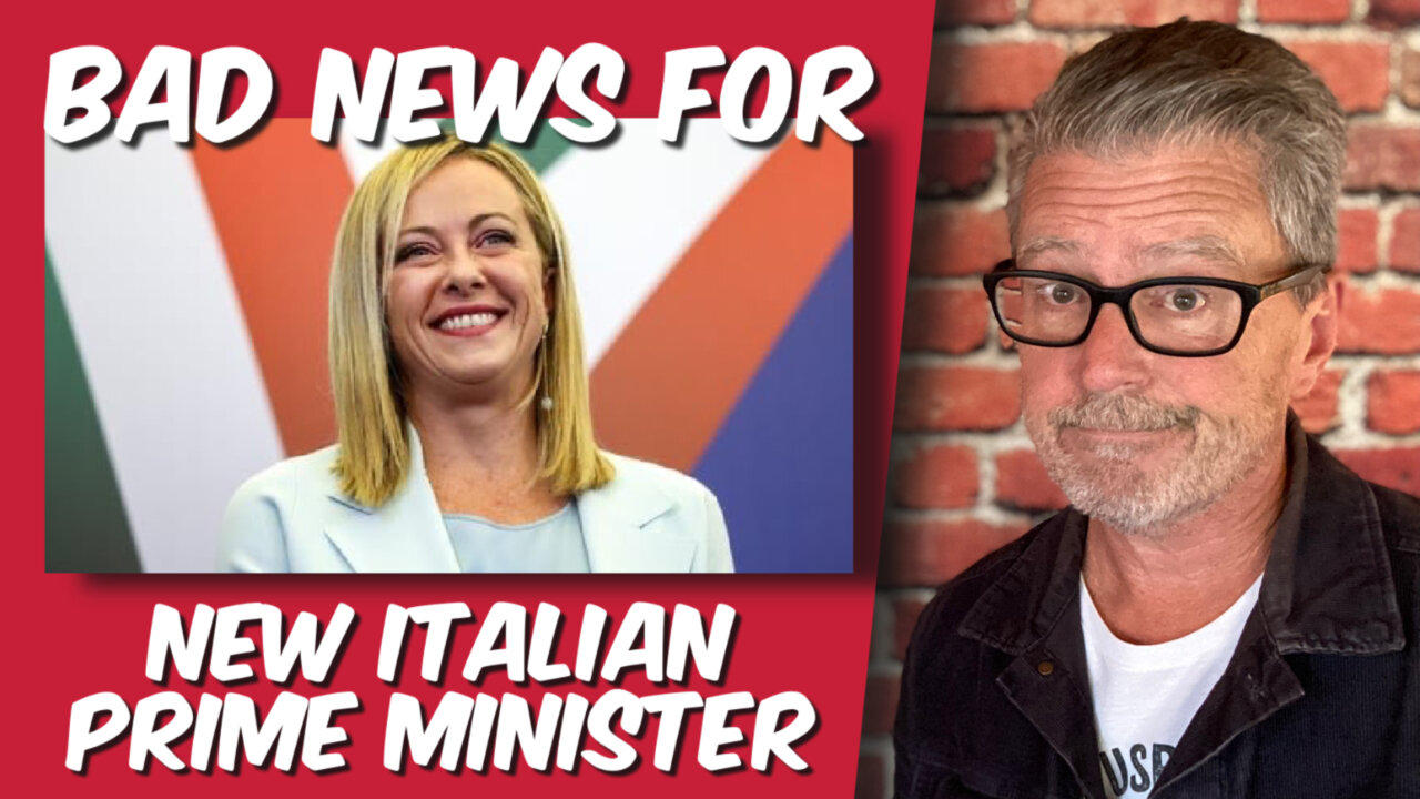 Bad News for new Italian Prime Minister