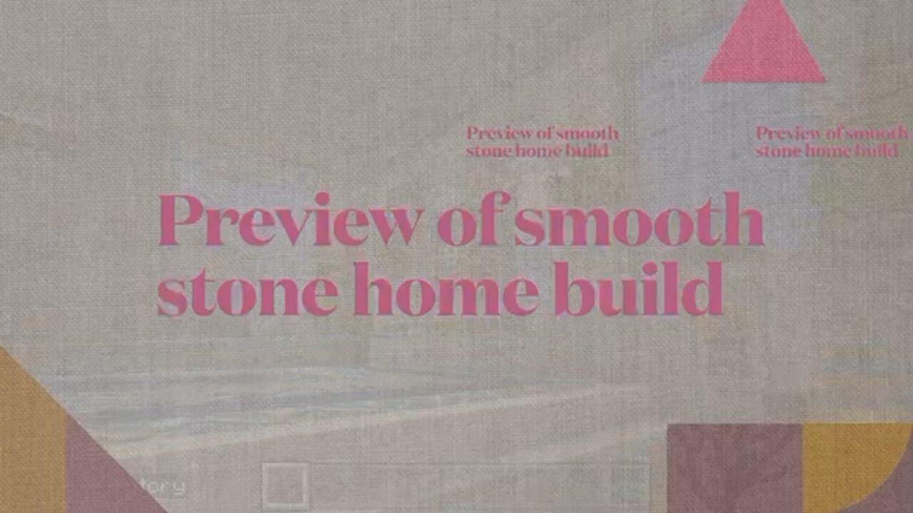 Preview of Minecraft smooth stone home build