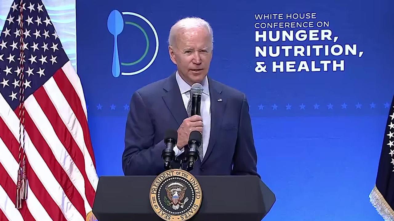 Biden commits awkward gaffe, appears to search for congresswoman who died last month