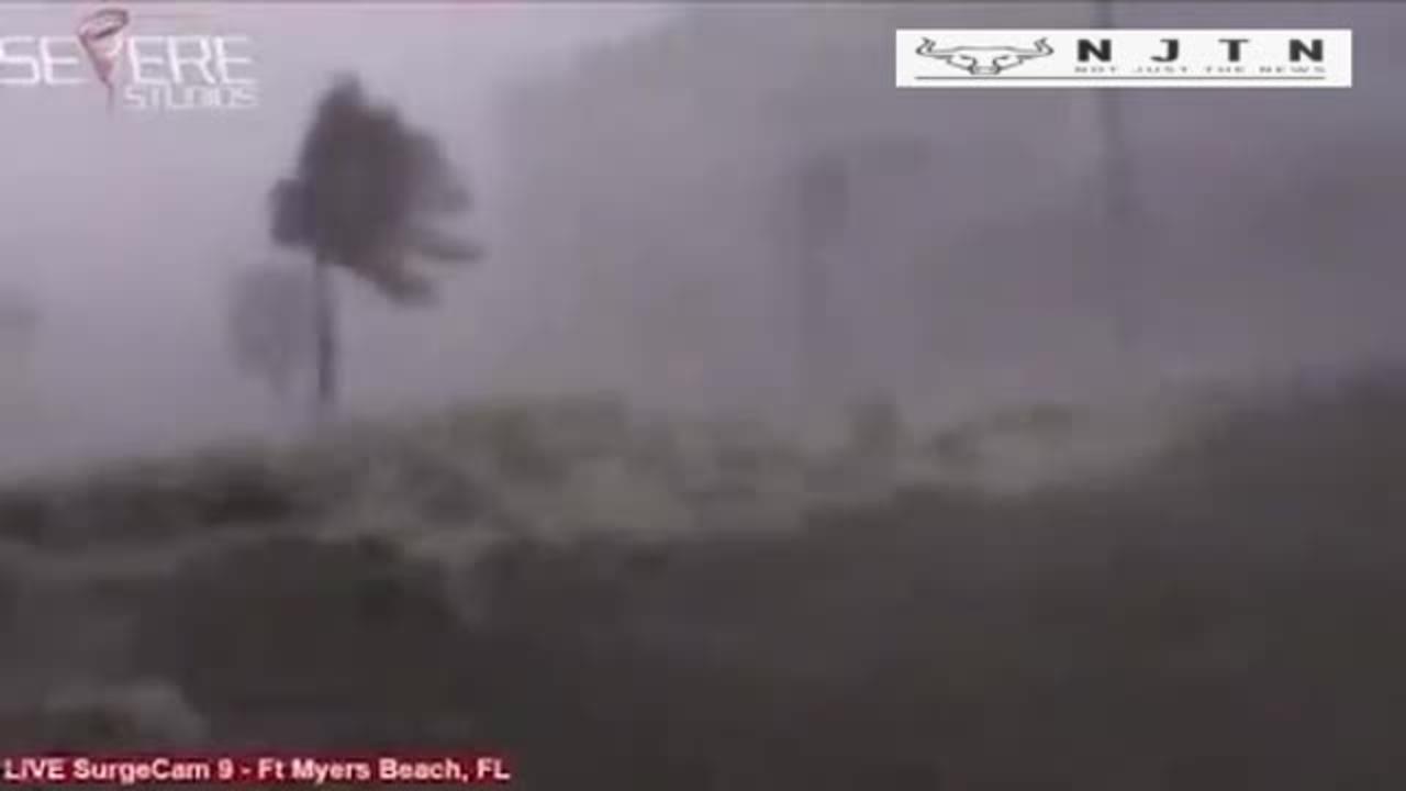 Hurricane Ian is causing massive destruction in Fort Myers, Florida.