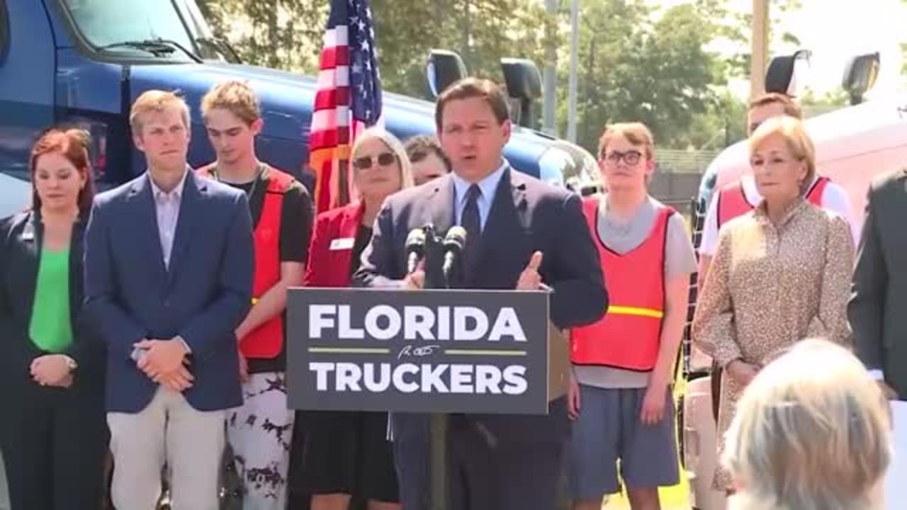 DeSantis: "All those people in DC, in New York were beating their chests when Trump was president