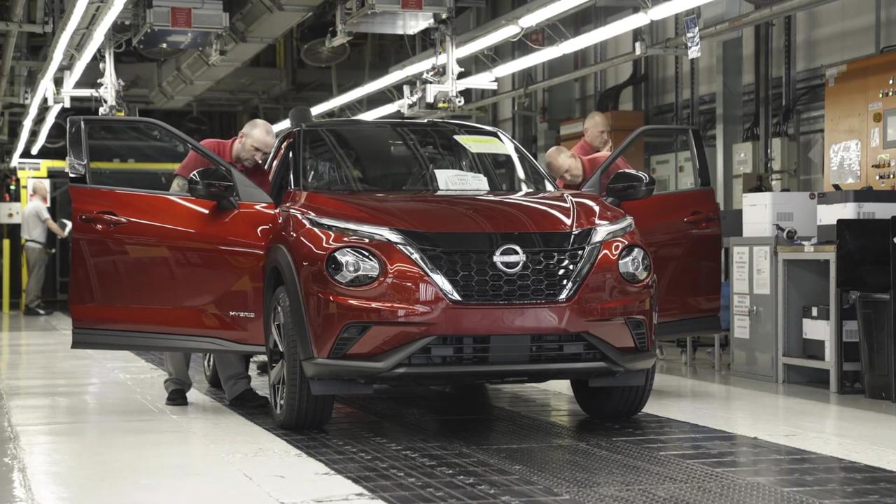 Nissan Juke HEV Trim & Chassis at Sunderland Plant