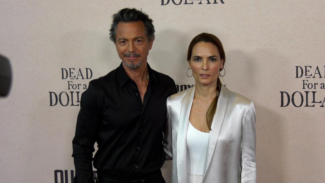 Benjamin Bratt and Talisa Soto 'Dead For A Dollar' World Premiere Red Carpet Screening in Los Angeles