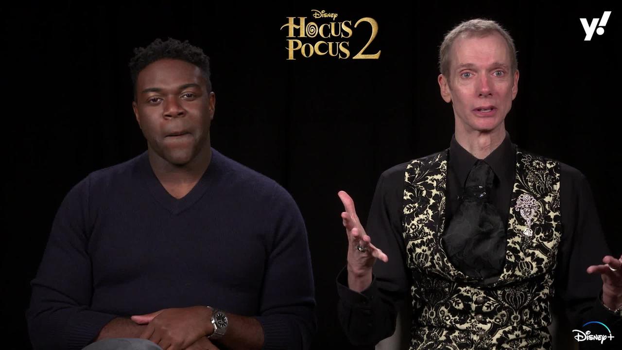 'Hocus Pocus 2': Sam Richardson and Doug Jones discuss the Disney sequel