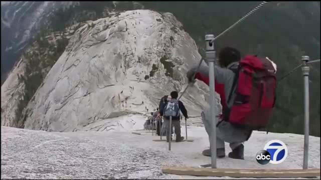 Climbers react to hiker death at Half Dome in Yosemite_Cut