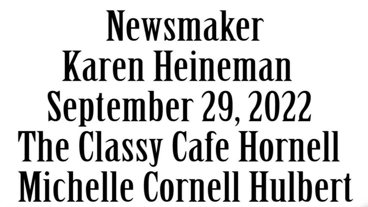 Wlea Newsmaker, September 29, 2022, Karen Heineman