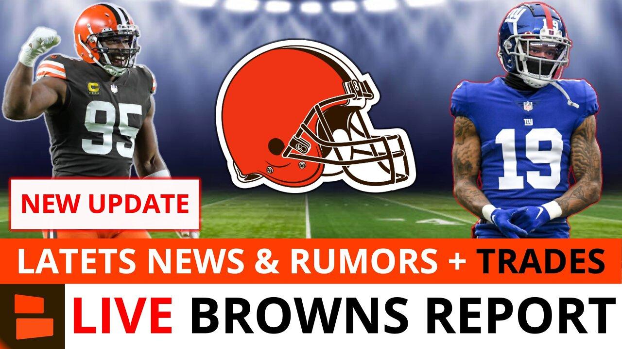 LIVE Cleveland Browns Report: Injury Updates + 3 Trade Ideas