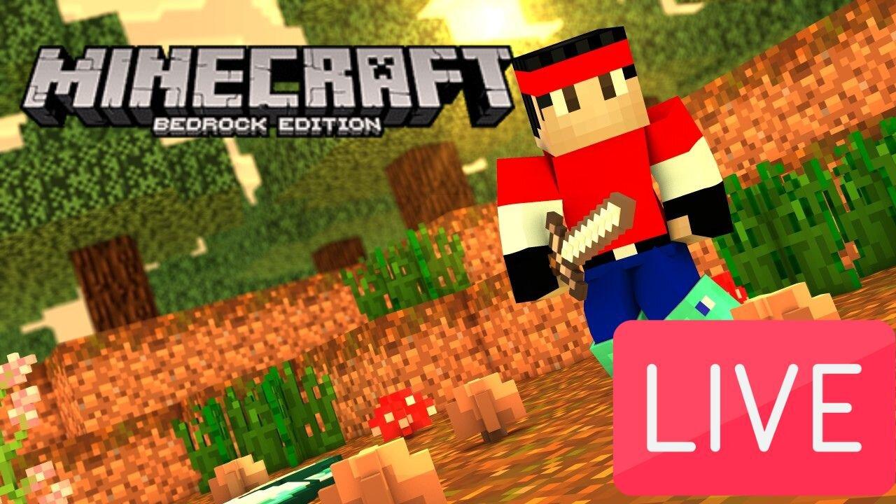 Minecraft Bedrock Let's Play LIVE!!! [Hurricane Ian]
