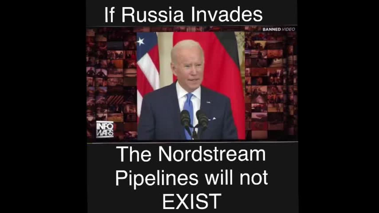 Biden Promises to Destroy Nordstream