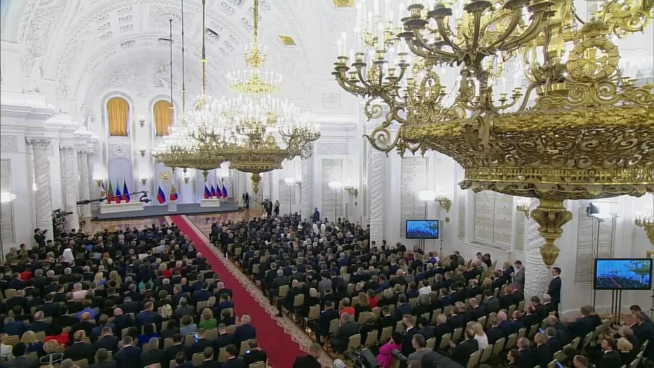 Vladimir Putin hosts a signing ceremony for the annexation of four areas of Ukraine
