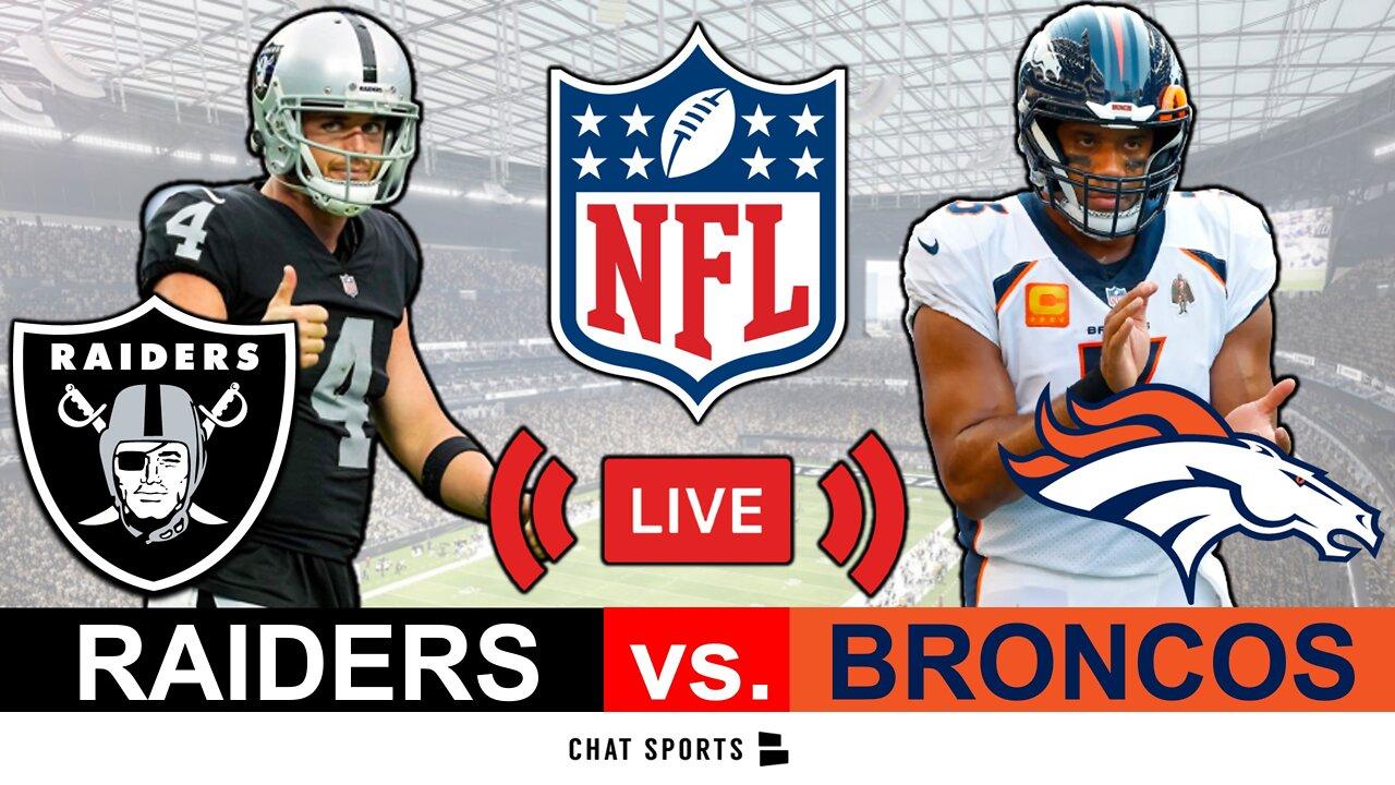 LIVE: Raiders vs. Broncos