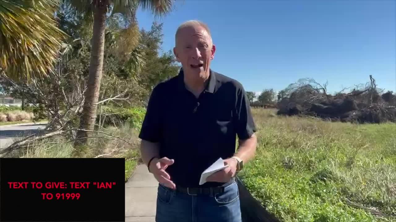 Mike broadcasts from Sarasota County, Florida