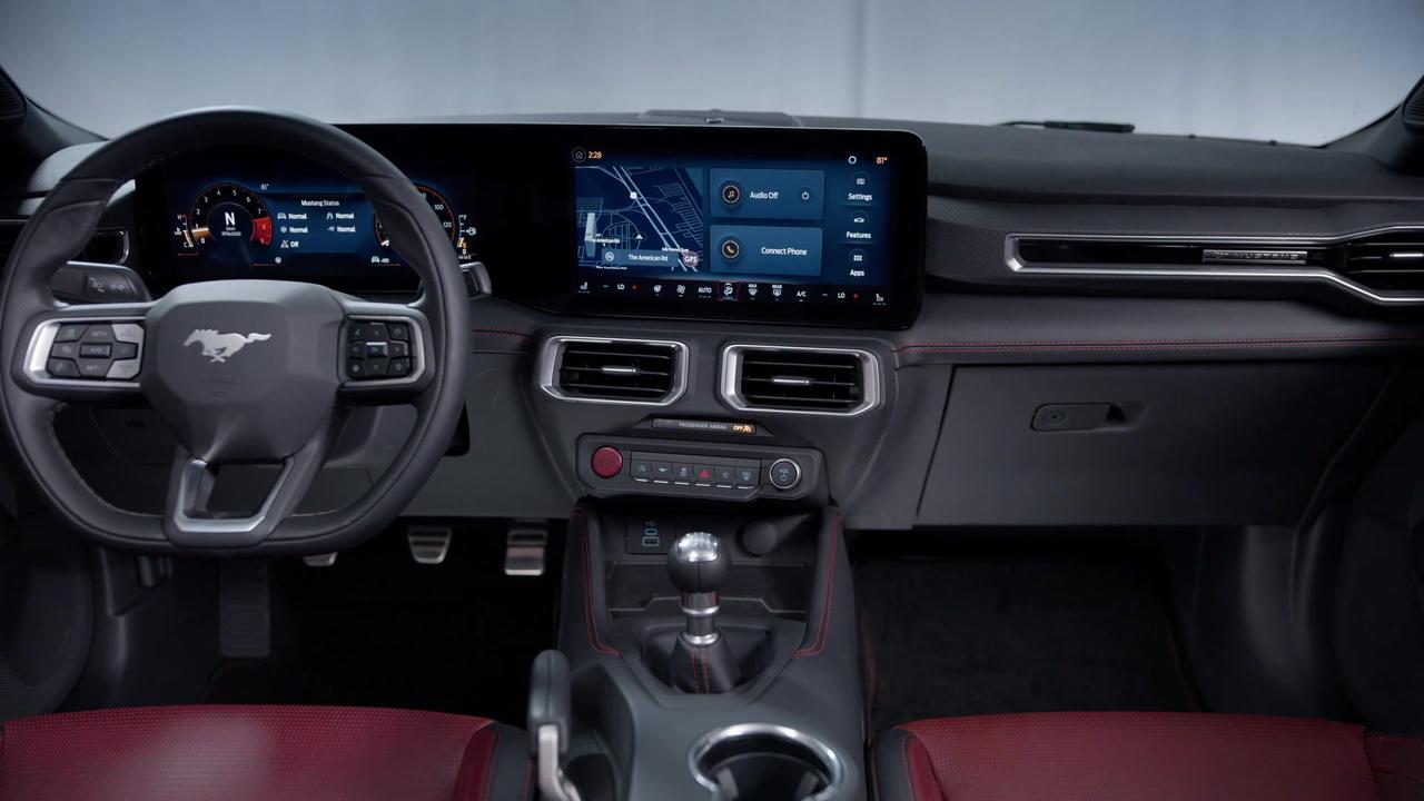 2024 Ford Mustang Interior Design