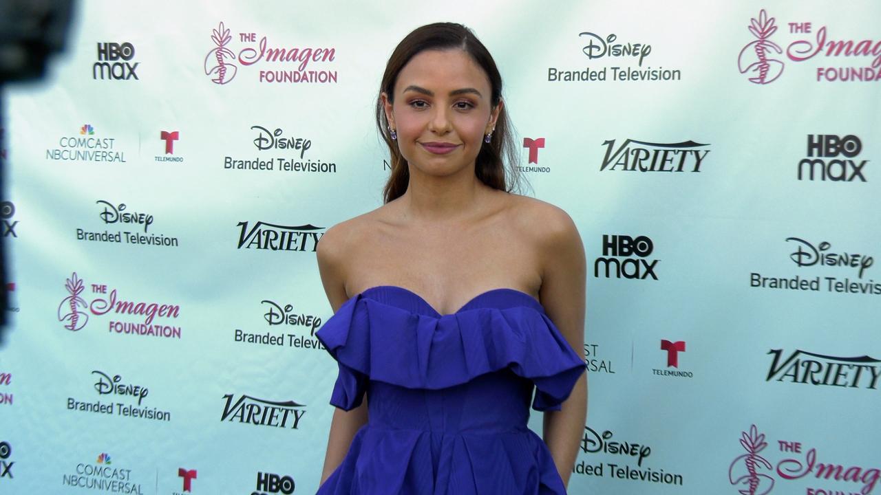Aimee Carrero attends the 2022 Imagen Awards in Los Angeles
