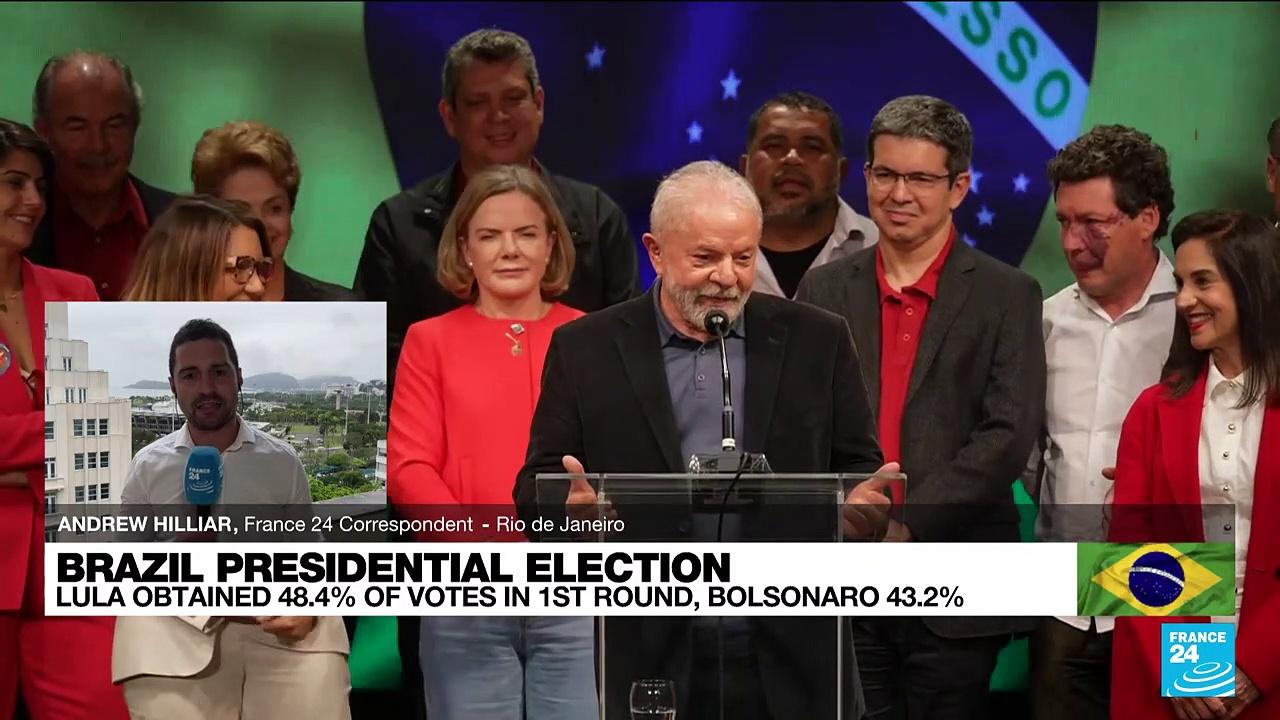 Tense runoff vote looms as Brazil's Bolsonaro outperforms polling