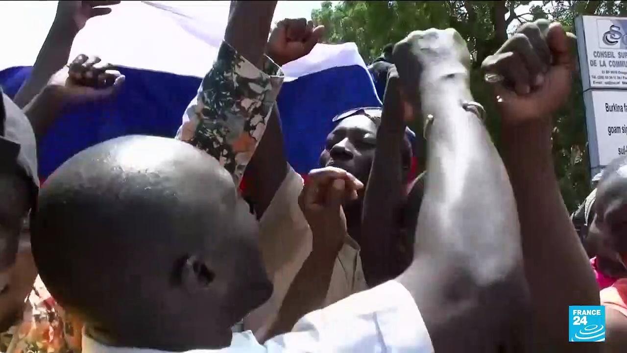 Protesters attack French Embassy in Burkina Faso after coup