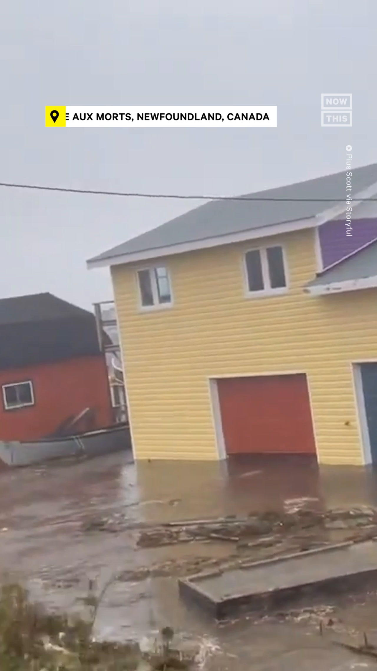 Post-Tropical Storm Fiona Hits Nova Scotia