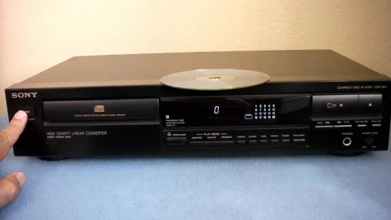 Sony CDP-397 Compact Disc Player
