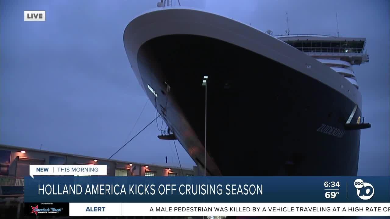 Holland America kicks off cruising season