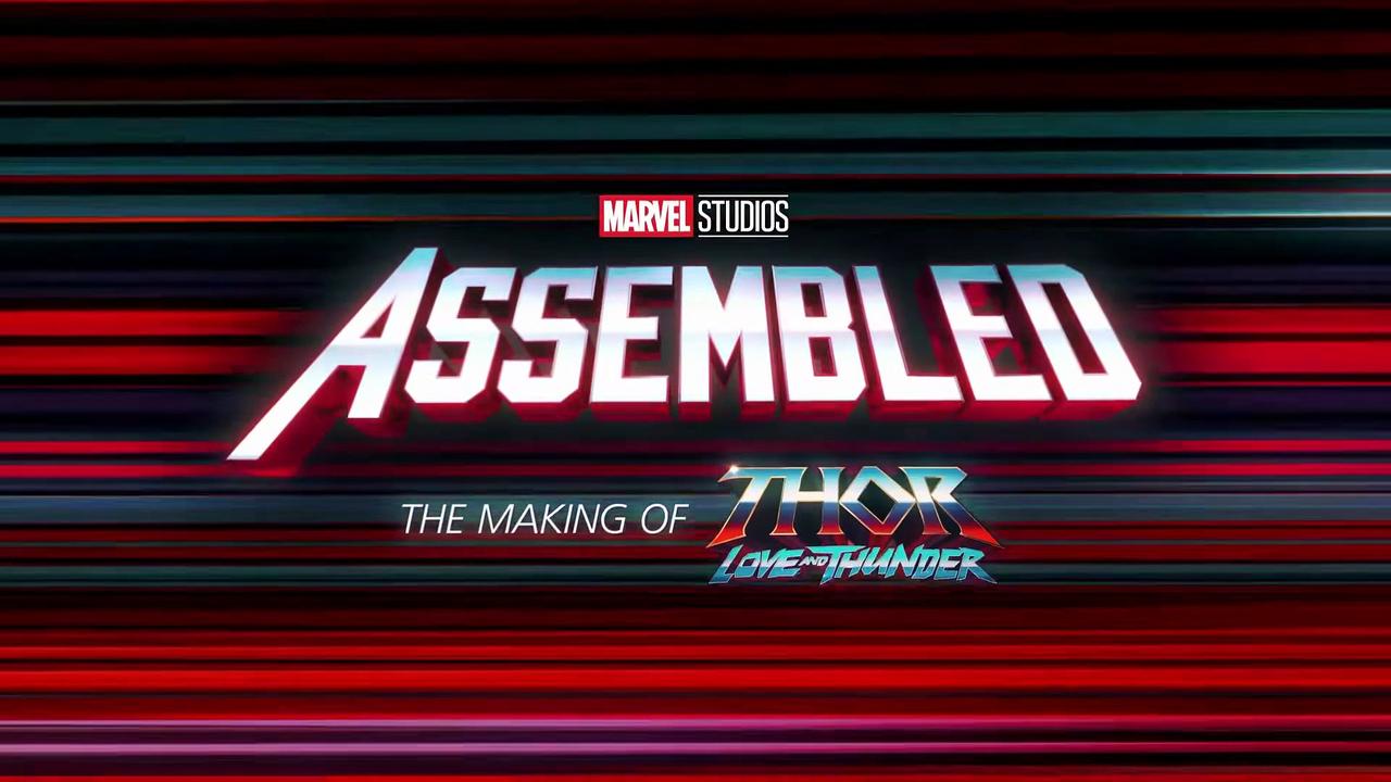 THOR 4 LOVE AND THUNDER Movie Making Of