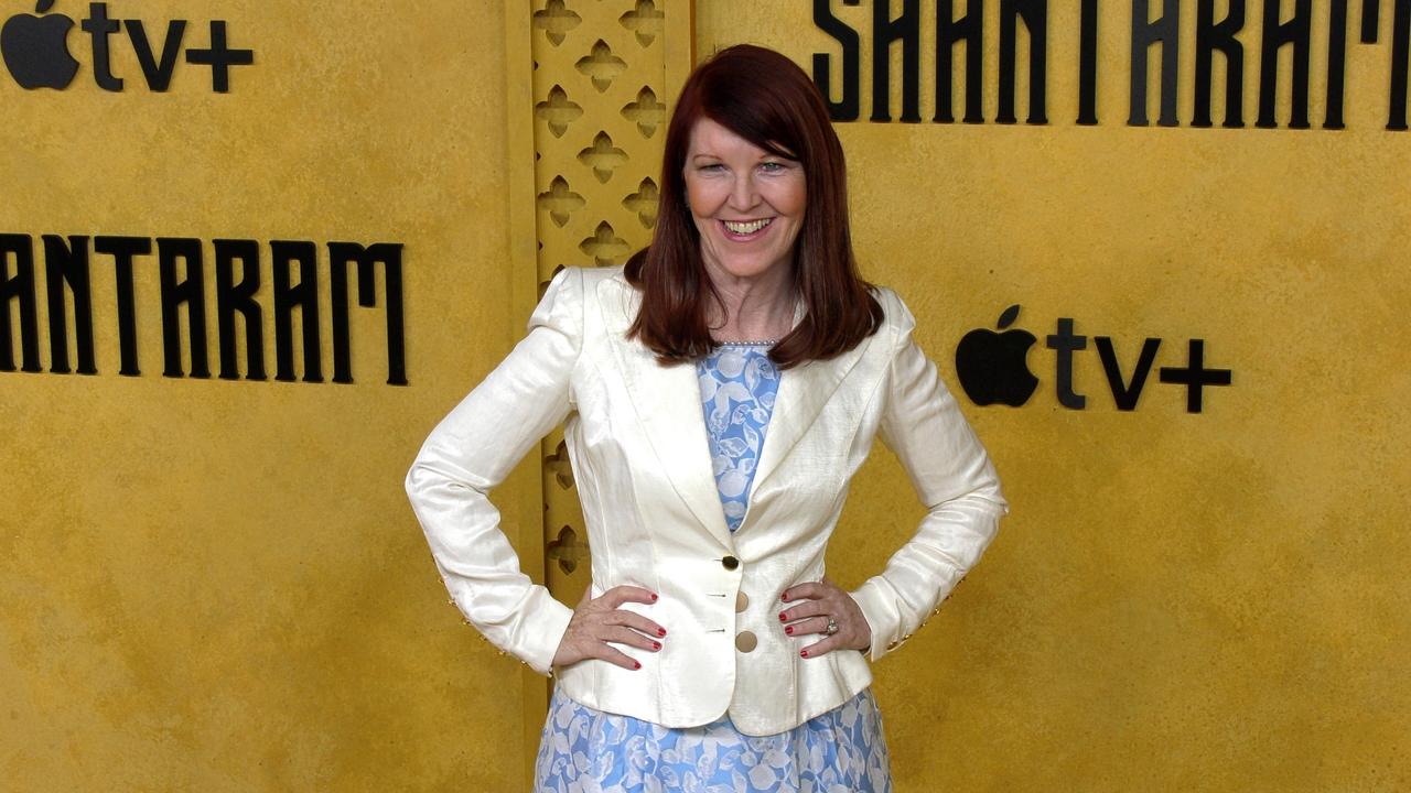 Kate Flannery attends Apple TV+'s 'Shantaram' premiere in Los Angeles