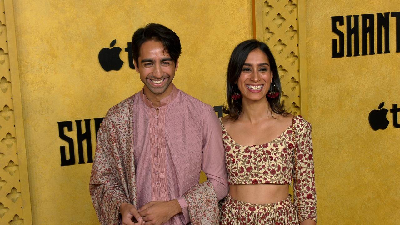 Shubham Saraf and Shaan Sahota  attend Apple TV+'s 'Shantaram' premiere in Los Angeles