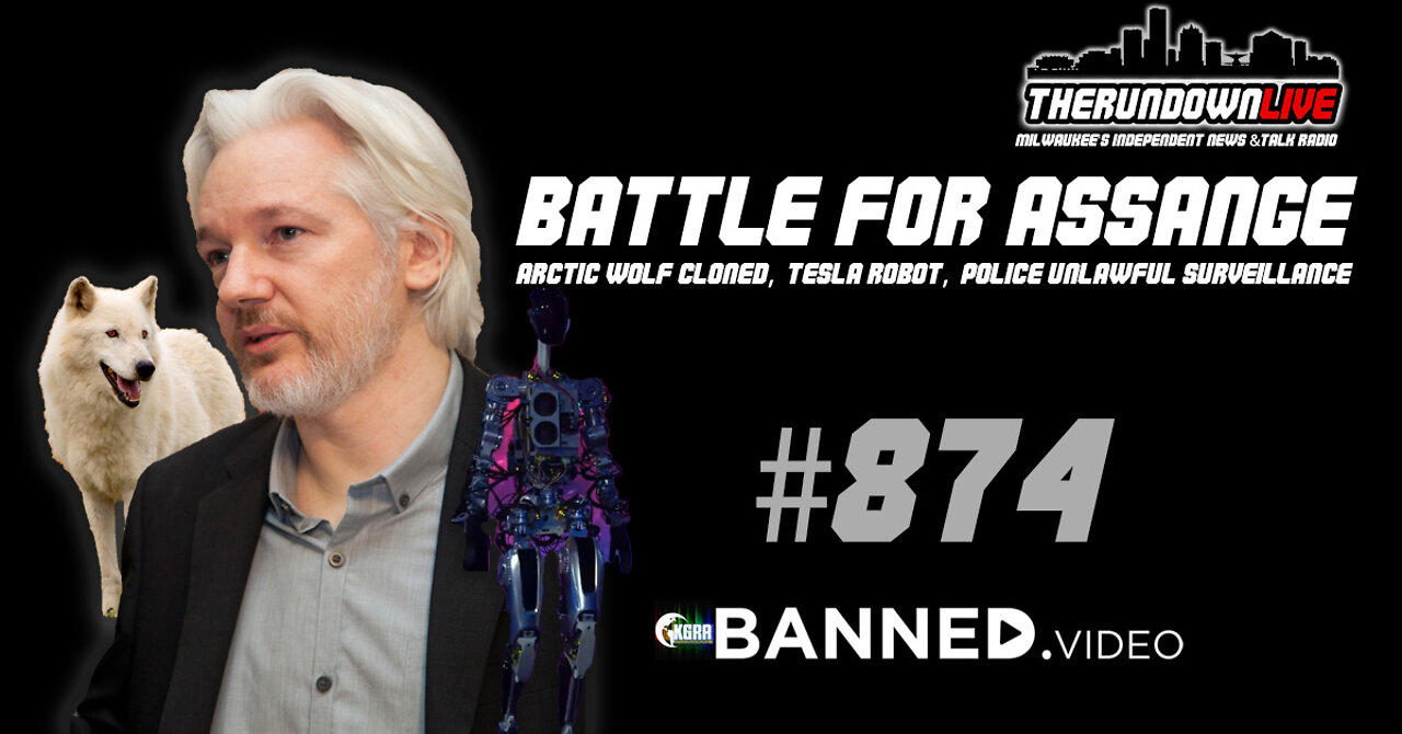 The Rundown Live #874 - Battle 4 Assange, Arctic Wolf Cloned, Tesla Robot, Guest Misty Winston