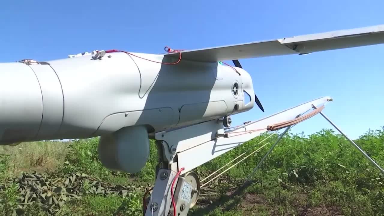 Combat work of crews of multifunctional unmanned aerial vehicles ☆Orlan-10☆