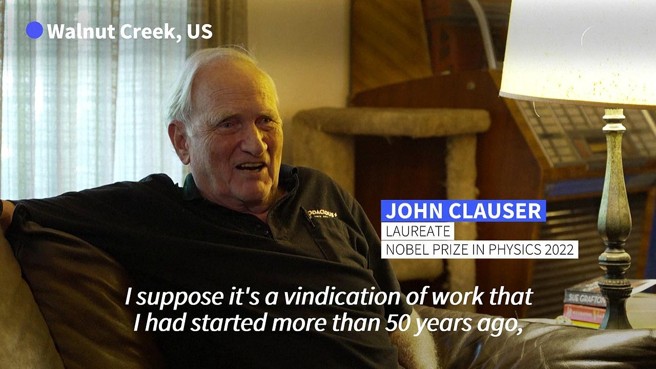 John Clauser on winning Nobel Prize in Physics 2022