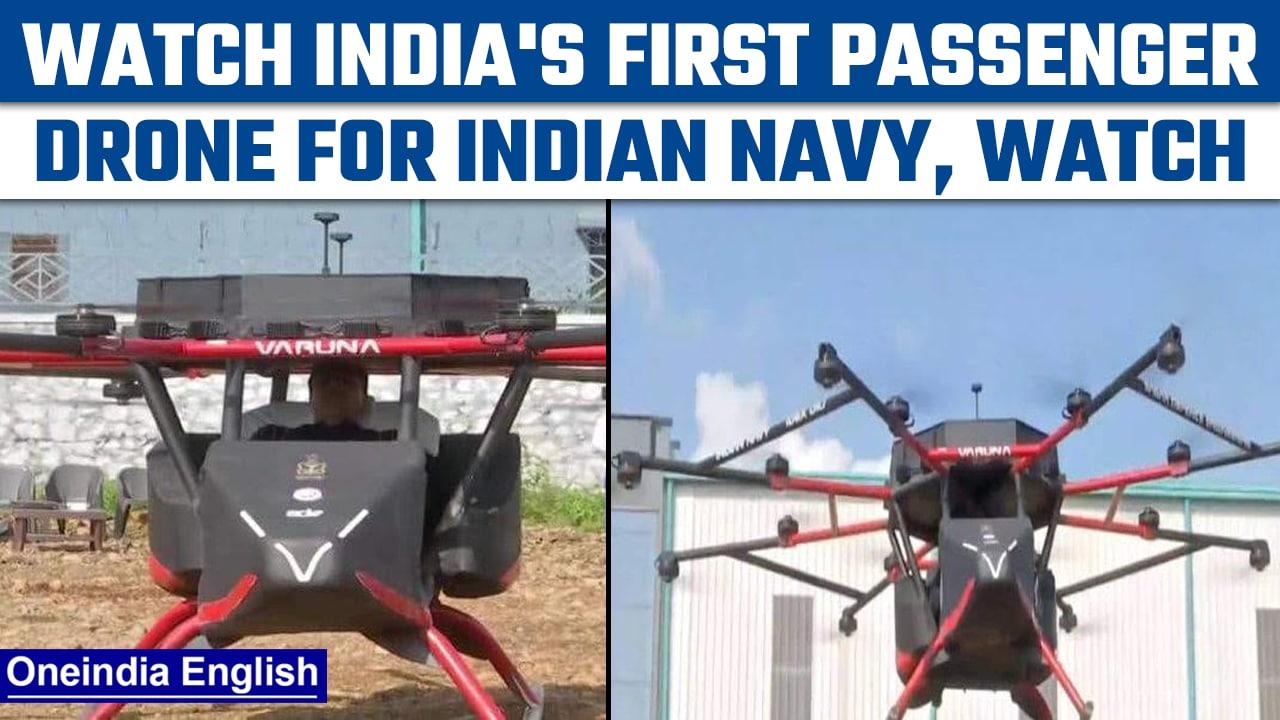 'Varuna', India’s first human-carrying drone, to be inducted into Navy soon | Oneindia news *News
