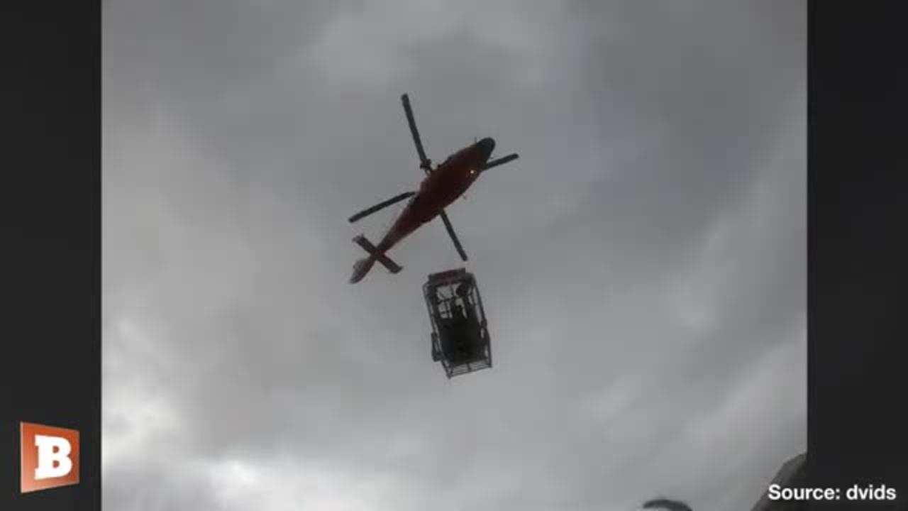 HERE COMES THE CAVALRY: COAST GUARD AIRLIFTS STRANDED FLORIDIANS TO SAFETY