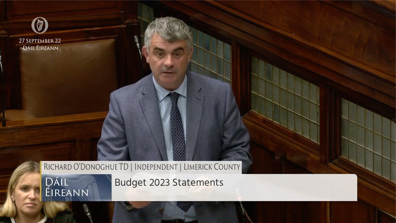 Richard O'Donoghue calls out Minister for 'trying to fool the people'