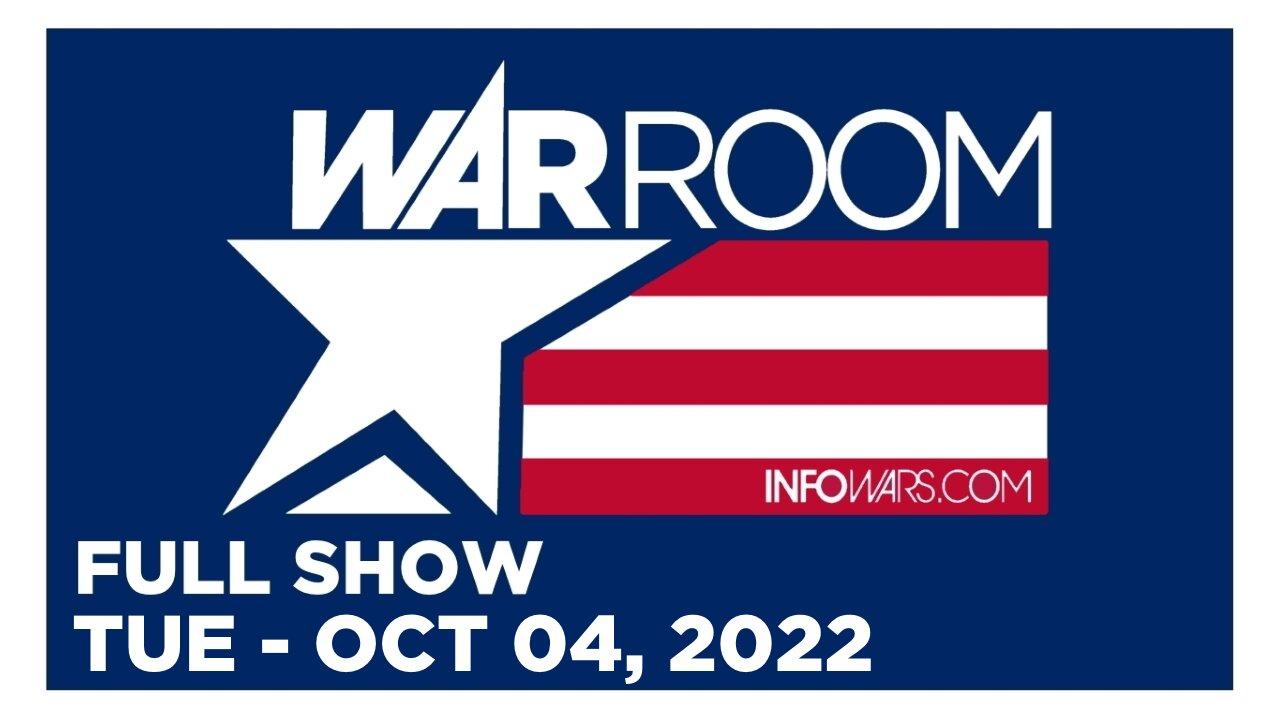 WAR ROOM [FULL] Tue 10/4/22 • Dems Losing Public Support And Voters Say They’re Ahead In The Polls