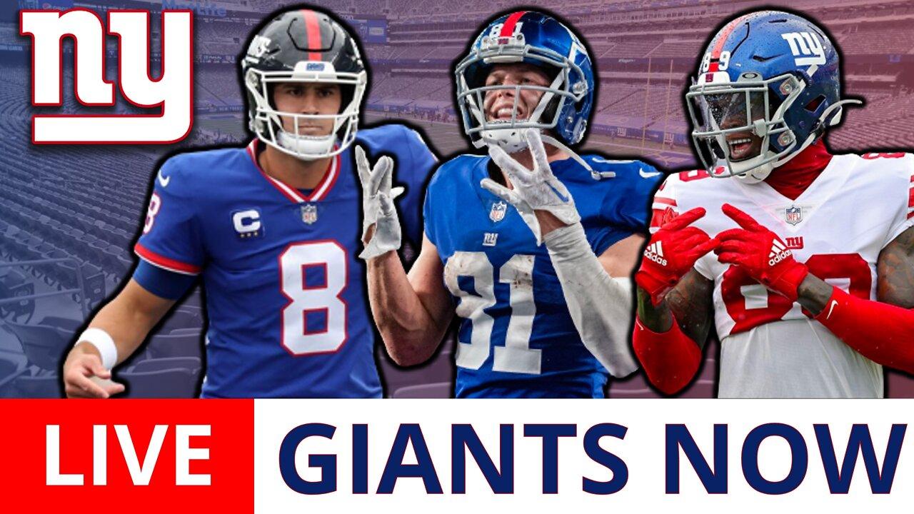 LIVE: NY Giants News & Rumors: HUGE Daniel Jones Update, Injury Report, Packers Preview, WR Targets
