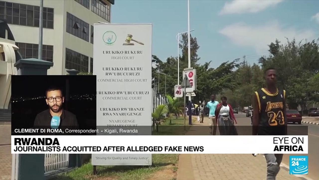 Rwanda court acquits reporters accused of publishing fake news