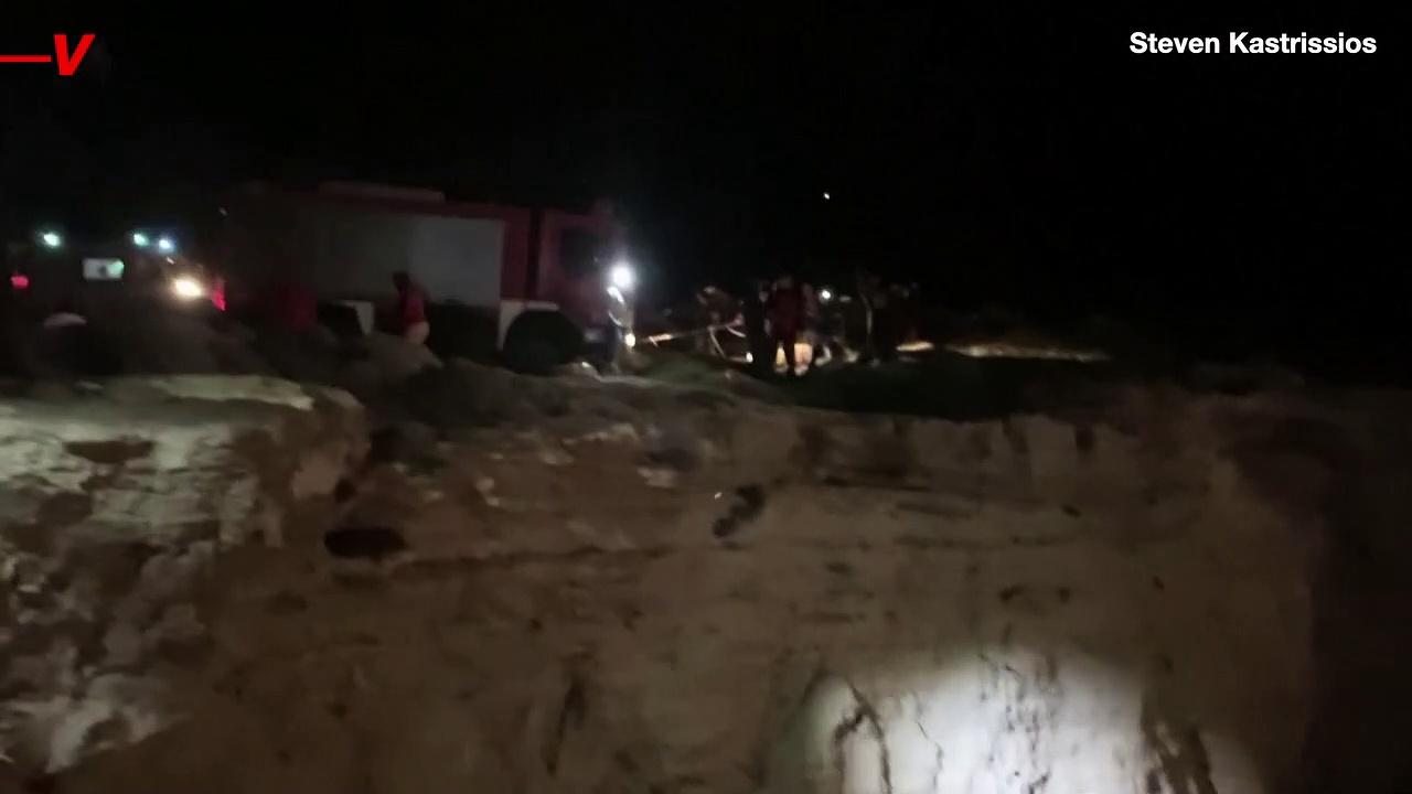 80 Rescued and 15 Missing After Migrant Boat Crashed on Cliffs in Stormy Seas