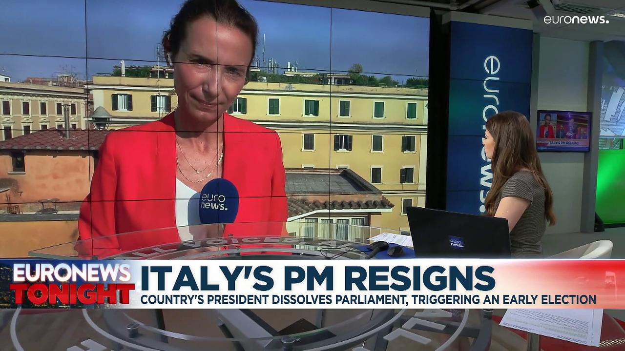 Italy's President Mattarella dissolves parliament, new election set for 25 September