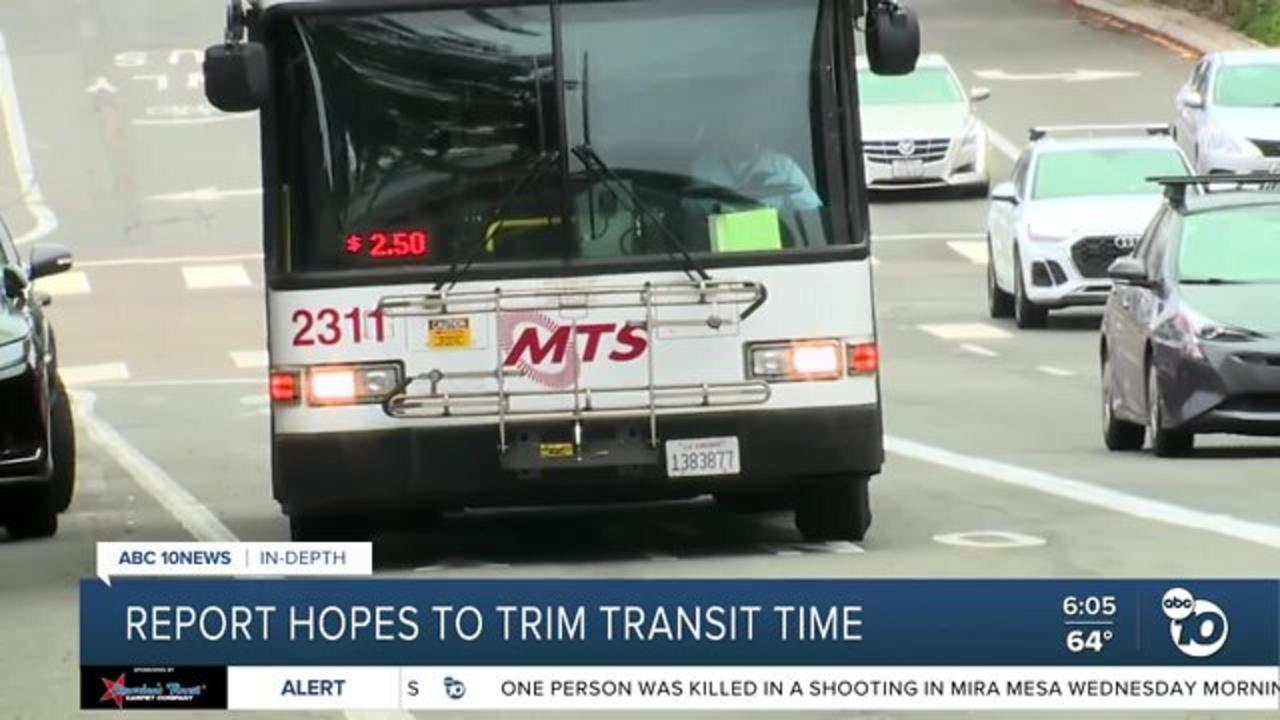 In-Depth: Report offers solutions to make MTS bus rides faster