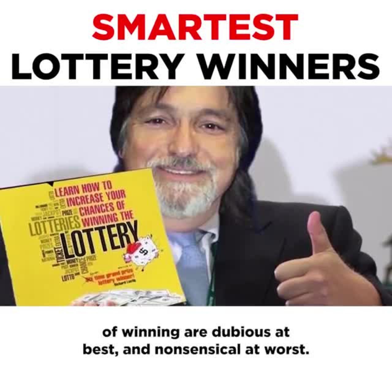 Not that smart lottery winners