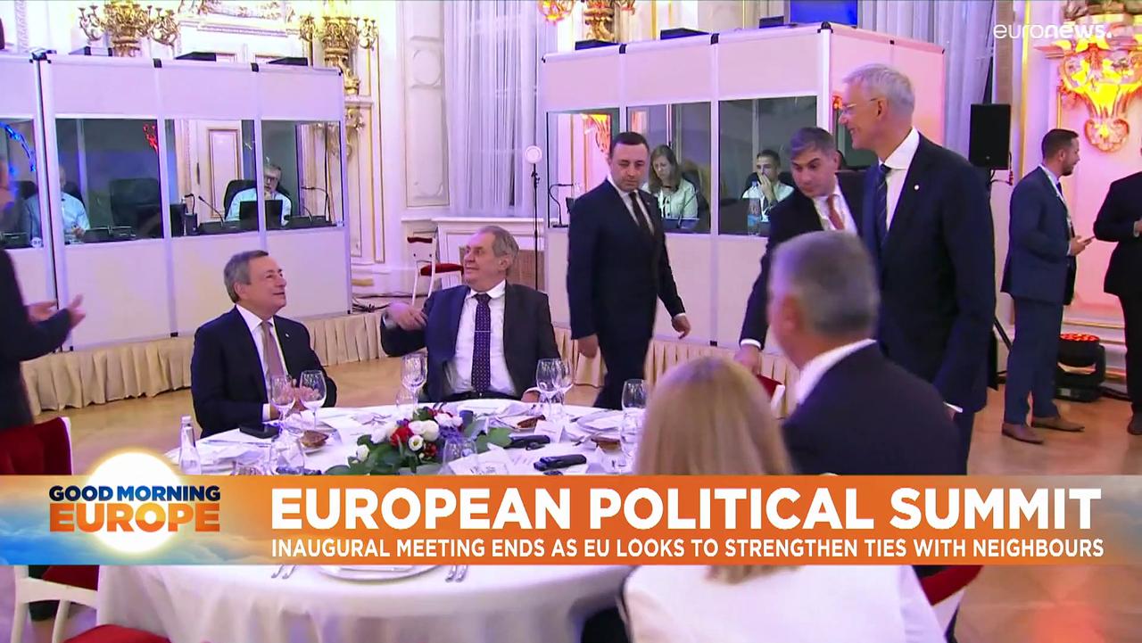 European Political Community: Europe hails united stand over Russia's war in Ukraine