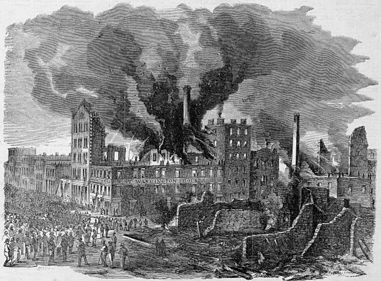 This Day in History: The Great Chicago Fire Begins (Saturday, October 8th)