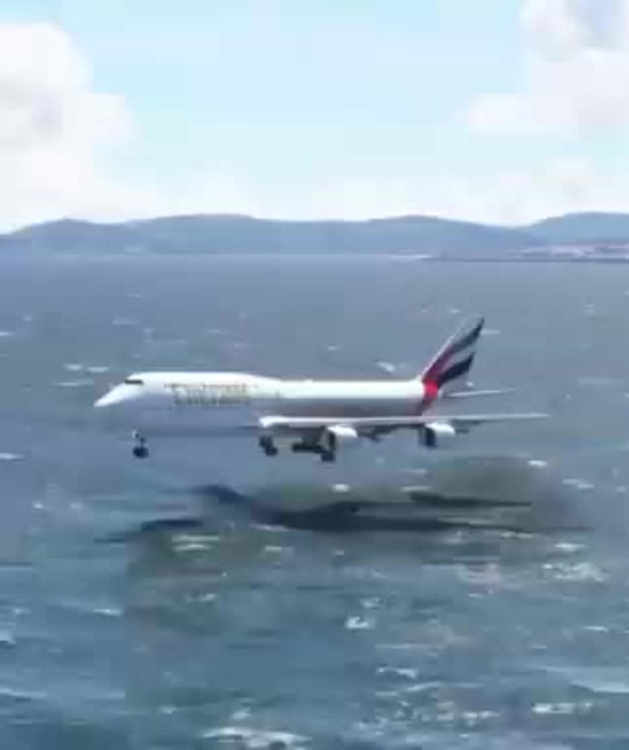 Landing at Nagasaki Airport ...