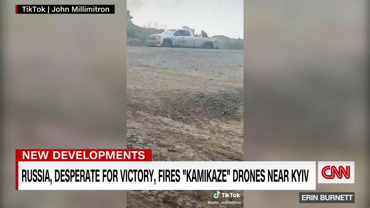 Russia uses kamikaze drones near Kyiv