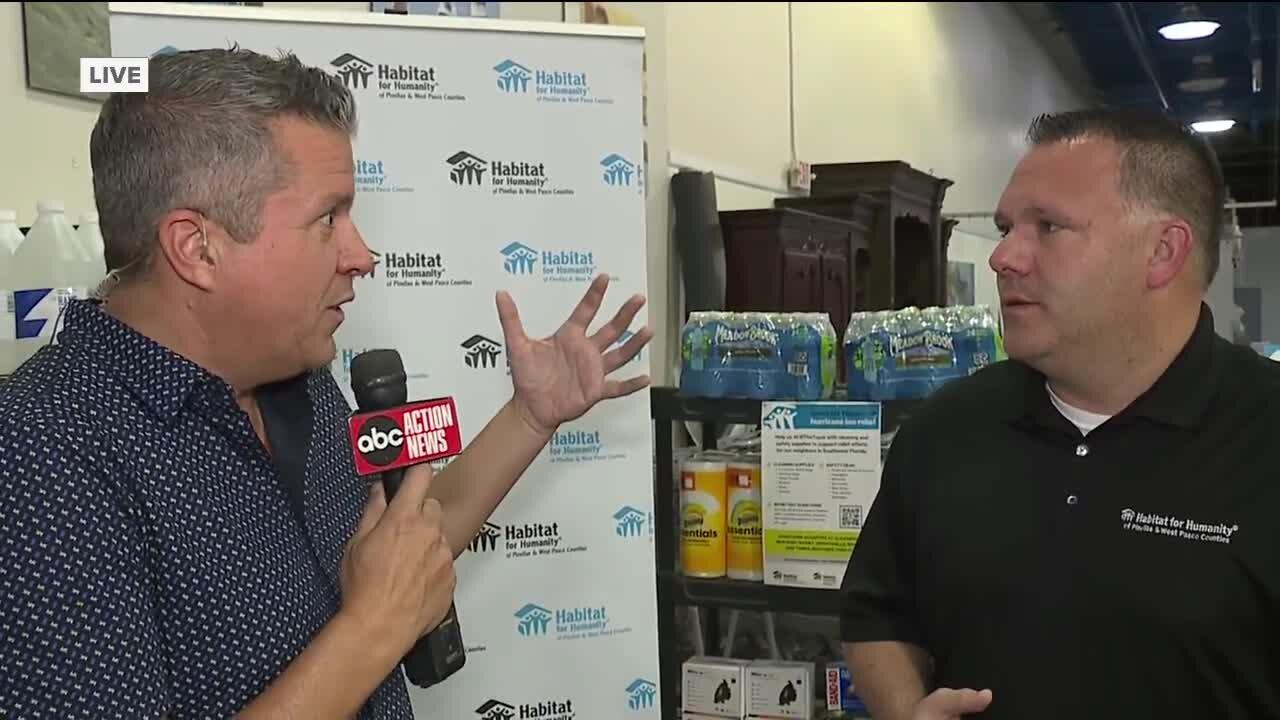 Sean Daly live with Mike Sutton, President & CEO, Habitat for Humanity of Pinellas and West Pasco Counties