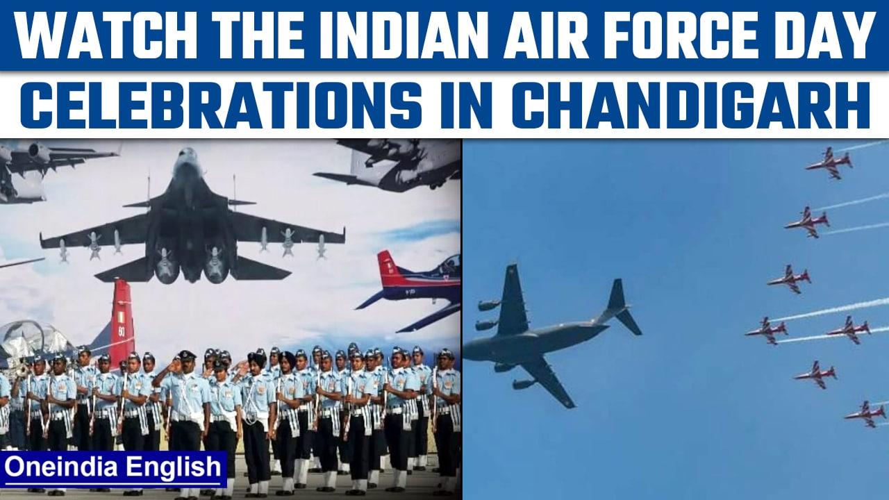 Indian Air Force Day: Celebrations of the 90th Foundation day in Chandigarh | Oneindia news *News