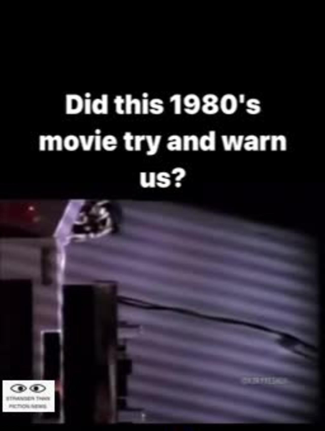 Here’s a clip of a 1981 film 'Early Warning'. - Predictive Programming!