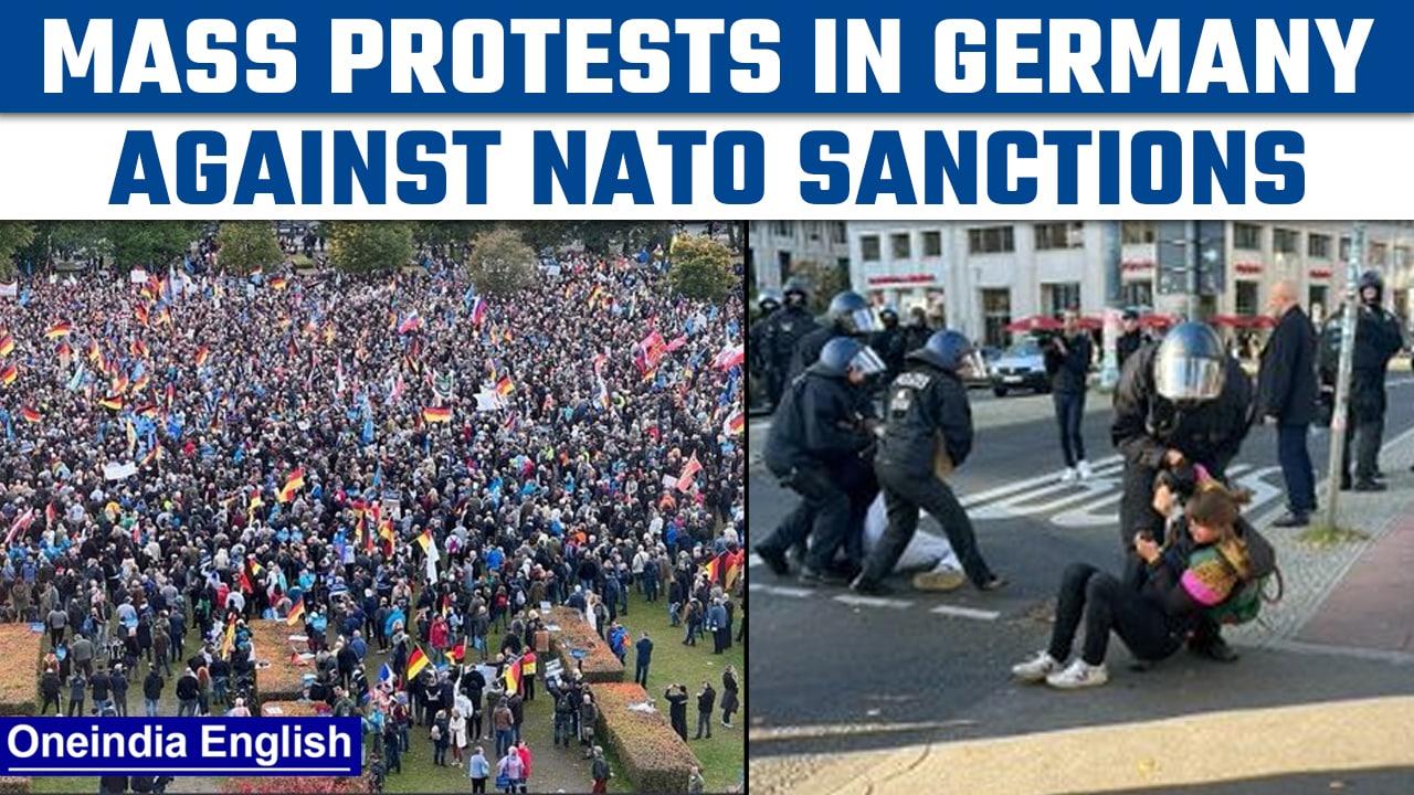 Germany: Far-right demo protests Russia sanctions, energy policy | Oneindia news *International