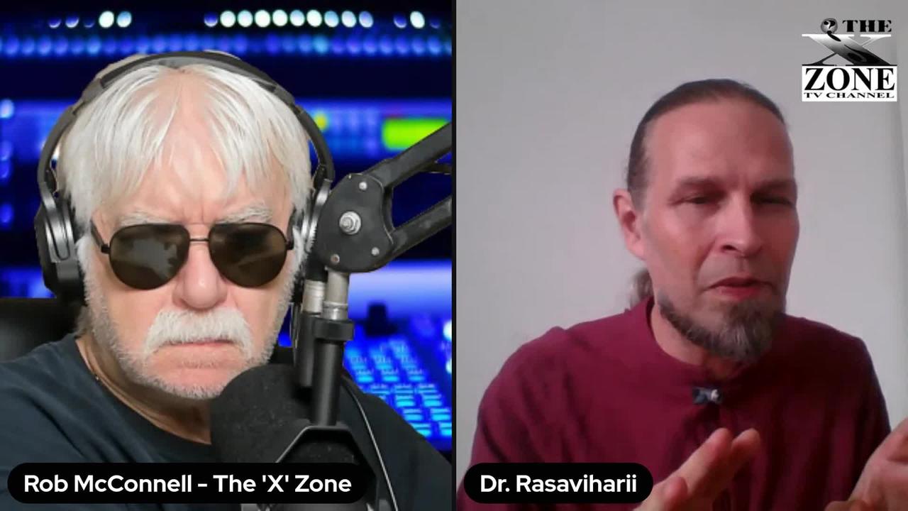 The 'X' Zone TV Show with Rob McConnell Interviews: DR. RASAVIHARII