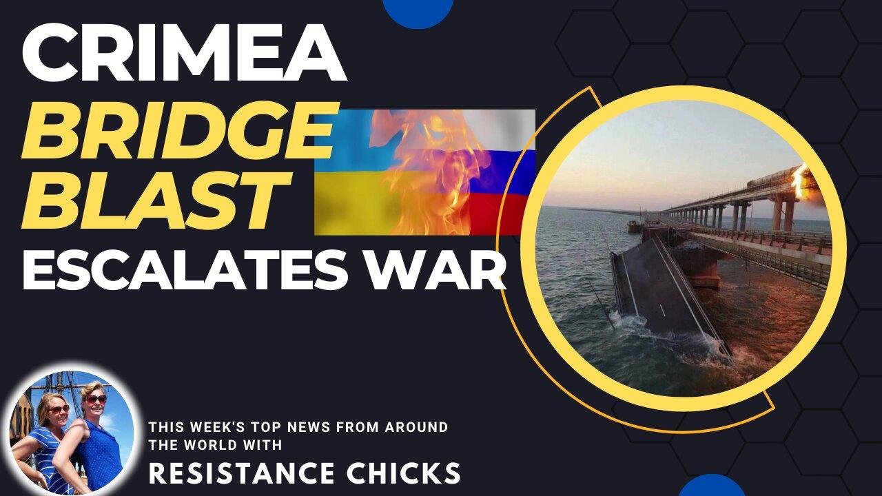 Crimea Bridge Blast Escalates War; Free Assange Rallies in UK & AU 10/9/2022